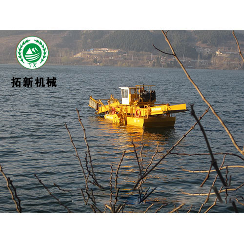 銷往濟(jì)南臥虎山水庫保潔船  