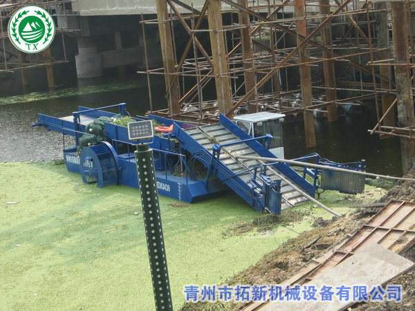 銷往高密水草收割船
